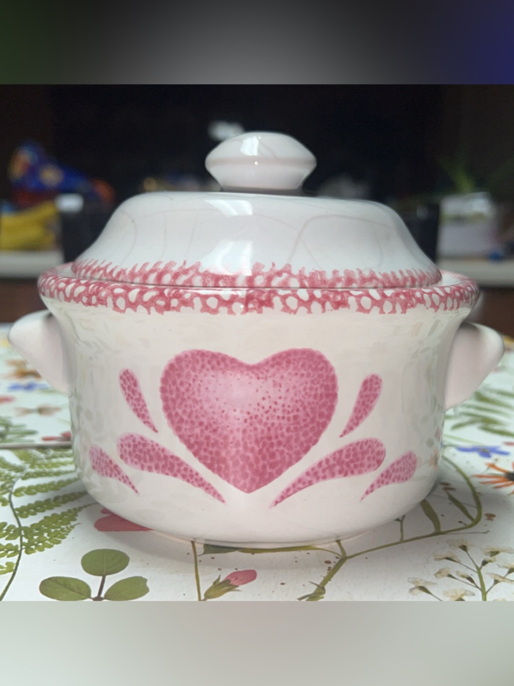 Vintage Cottagecore Casserole Dish